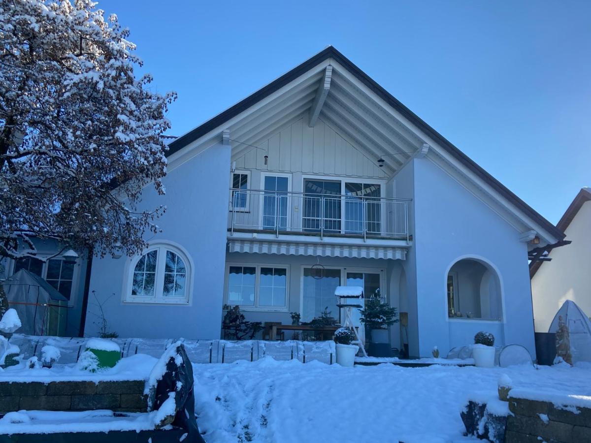 Das Blaue Haus - Ein Sommertraum Und Ein Wintermaerchen Weiler-Simmerberg Ngoại thất bức ảnh