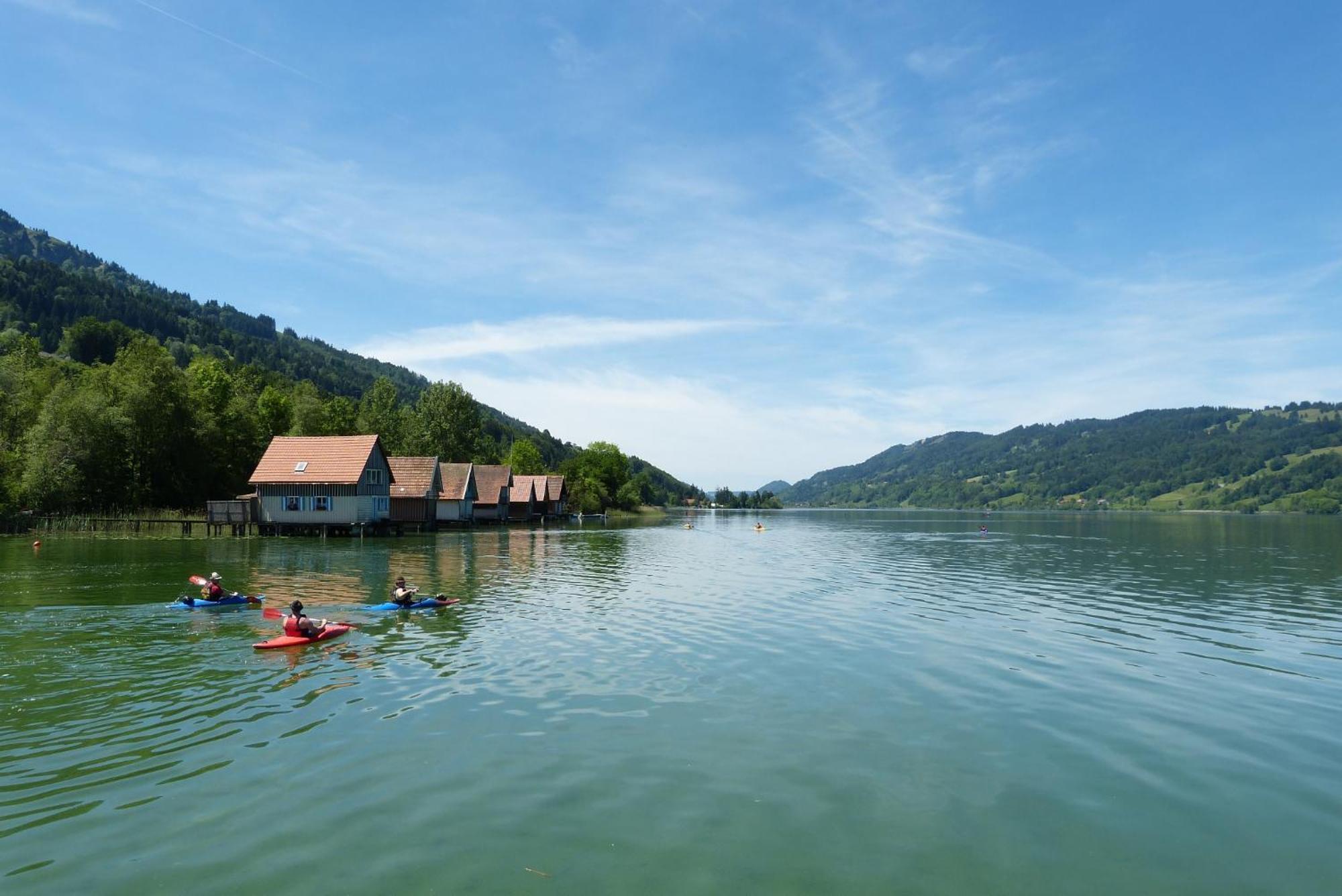 Das Blaue Haus - Ein Sommertraum Und Ein Wintermaerchen Weiler-Simmerberg Ngoại thất bức ảnh